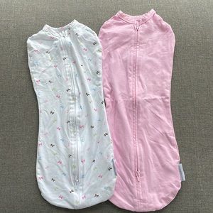 Newborn swaddles set of 2